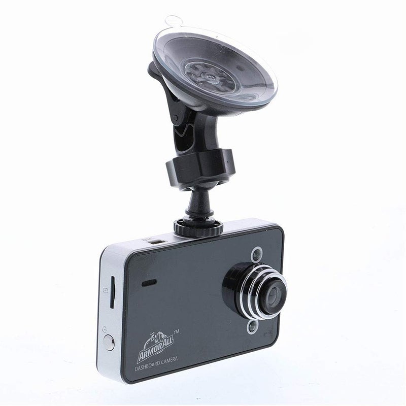 Armor All HD Dash Camera, 1080P Car Dashboard Camera with Suction Mount, Motion Detection, Night Vision IR, 2.4â€ LCD Screen, Supports Micro SD up to 32GB - Image 3